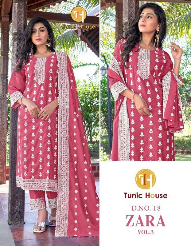 Tunic house zara vol-3 Designer kurti suppliers in Kolkata